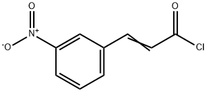 3-NITROCINNAMOYL CHLORIDE Structure