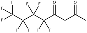 5,5,6,6,7,7,8,8,8-NONAFLUORO-2,4-OCTANEDIONE Struktur