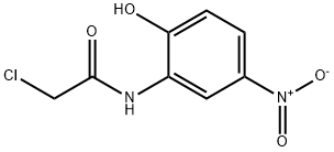2-Chloro-N-(2-hydroxy-5-nitrophenyl)acetamide Struktur
