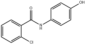 2-氯-N-(4-羥基苯基)苯甲酰胺 結構式