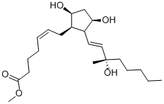 15(S)-15-甲基前列腺素 結(jié)構(gòu)式