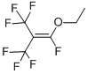 PERFLUOROISOBUTENYLETHYLETHER Structure