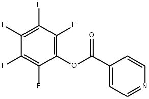 PYRIDINE-4-CARBOXYLIC ACID PENTAFLUOROPHENYL ESTER Structure