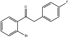 2'-BROMO-2-(4-FLUOROPHENYL)ACETOPHENONE Struktur