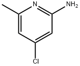 2-氨基-4-氯-6甲基吡啶 結(jié)構(gòu)式