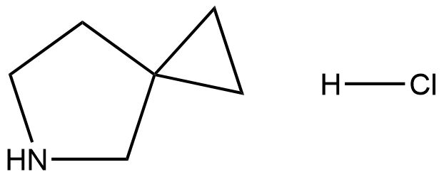 5-Azaspiro[2.4]heptane hydrochloride Struktur