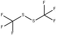 BIS(TRIFLUOROMETHYL)DISULFIDE Struktur