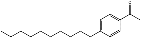 1-(4-DECYLPHENYL)ETHAN-1-ONE Struktur