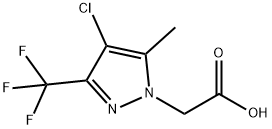 (4-CHLORO-5-METHYL-3-TRIFLUOROMETHYL-PYRAZOL-1-YL)-ACETIC ACID price.
