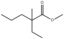 2-Ethyl-2-methylvaleric acid methyl ester Struktur