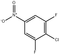 4-氯-3,5-二氟硝基苯 結(jié)構(gòu)式
