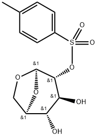 1,6-脫水-BETA-D-吡喃葡萄糖 2-(4-甲基苯磺酸酯), 3868-05-1, 結(jié)構(gòu)式