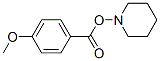 1-[(4-メトキシベンゾイル)オキシ]ピペリジン 化學(xué)構(gòu)造式