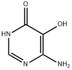 6-氨基-5-羥基-4(3H)-嘧啶酮 結(jié)構(gòu)式