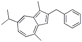 1,4-Dimethyl-7-(1-methylethyl)-2-(phenylmethyl)azulene Structure