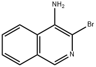 4-氨基-3-溴異喹啉 結(jié)構(gòu)式