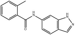 Benzamide, N-1H-indazol-6-yl-2-methyl- (9CI) Struktur