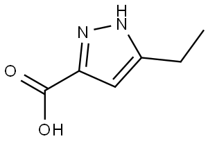 3-ETHYL-1H-PYRAZOLE-5-CARBOXYLIC ACID Struktur