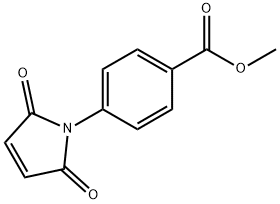 4-馬來(lái)酰亞胺基苯甲酸甲酯 結(jié)構(gòu)式