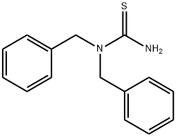 1,1-DIBENZYL-THIOUREA Structure