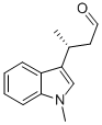 (3R)-(-)-3-(1-甲基-1H-吲哚-3-基)丁醛 結(jié)構(gòu)式