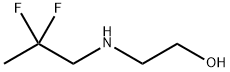 2-(2,2-DIFLUORO-PROPYLAMINO)-ETHANOL Struktur