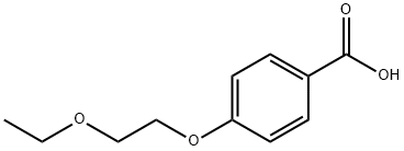 4-(2-ETHOXYETHOXY)BENZOIC ACID Struktur