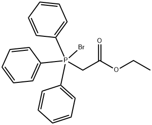 (ETHOXYCARBONYLMETHYL)TRIPHENYLPHOSPHONIUM BROMIDE Struktur