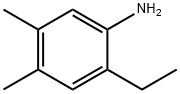 Benzenamine, 2-ethyl-4,5-dimethyl- (9CI) Struktur