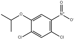 2,4-二氯-5-異丙氧基硝基苯 結(jié)構(gòu)式