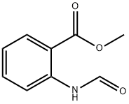 methyl 2-(formylamino)benzoate Struktur