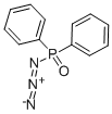 DIPHENYLPHOSPHINYL AZIDE Struktur