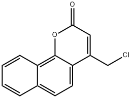 4-(氯甲基)萘并吡喃-2-酮 結(jié)構(gòu)式