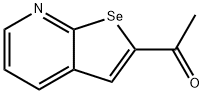 1-(Selenolo[2,3-b]pyridin-2-yl)ethanone Struktur