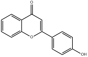 4'-羥基黃烷酮 結(jié)構(gòu)式