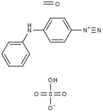 4-DIAZODIPHENYLAMINE/FORMALDEHYDE CONDENSATE HYDROGEN SULFATE