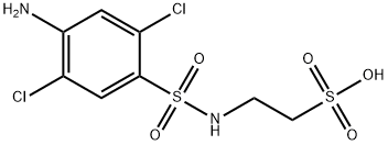2,5-DICHLORO ANILINE-4-SULFON TAURIDE Struktur