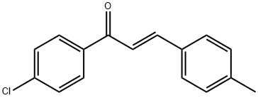 (E)-1-(4-chlorophenyl)-3-(4-methylphenyl)-2-propen-1-one Struktur