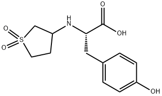 2-(1,1-DIOXO-TETRAHYDRO-1LAMBDA6-THIOPHEN-3-YLAMINO)-3-(4-HYDROXY-PHENYL)-PROPIONIC ACID price.