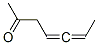4,5-Heptadien-2-one (7CI,8CI) Struktur