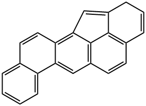 1H-Dibenz[bc,j]aceanthrylene Struktur