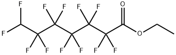 ETHYL 7H-PERFLUOROHEPTANOATE Structure