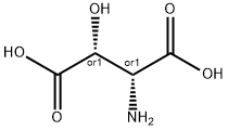 D,L - 蘇 - Β-羥基天門冬氨酸 結(jié)構(gòu)式