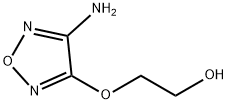 Ethanol, 2-[(4-amino-1,2,5-oxadiazol-3-yl)oxy]- (9CI) Struktur