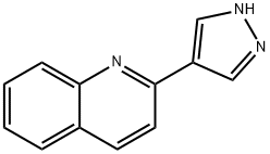 2-(1H-PYRAZOL-4-YL)QUINOLINE Struktur