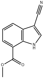 methyl 3-cyano-1H-indole-7-carboxylate