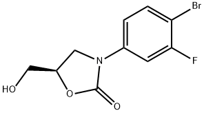 (5R)-3-(4-溴-3-氟苯基)-5-羥甲基惡唑烷-2-酮