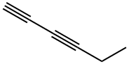 1,3-HEXADIYNE Structure