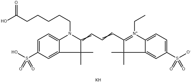 CYANINE 3 MONOFUNCTIONAL HEXANOIC ACID DYE, POTASSIUM SALT