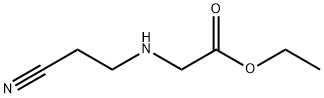 N-(2-Cyanoethyl) GlycineEthyl Ester Struktur